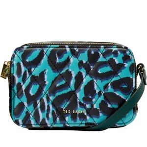 Ted Baker Quilted Leopard Detail Camera Bag
